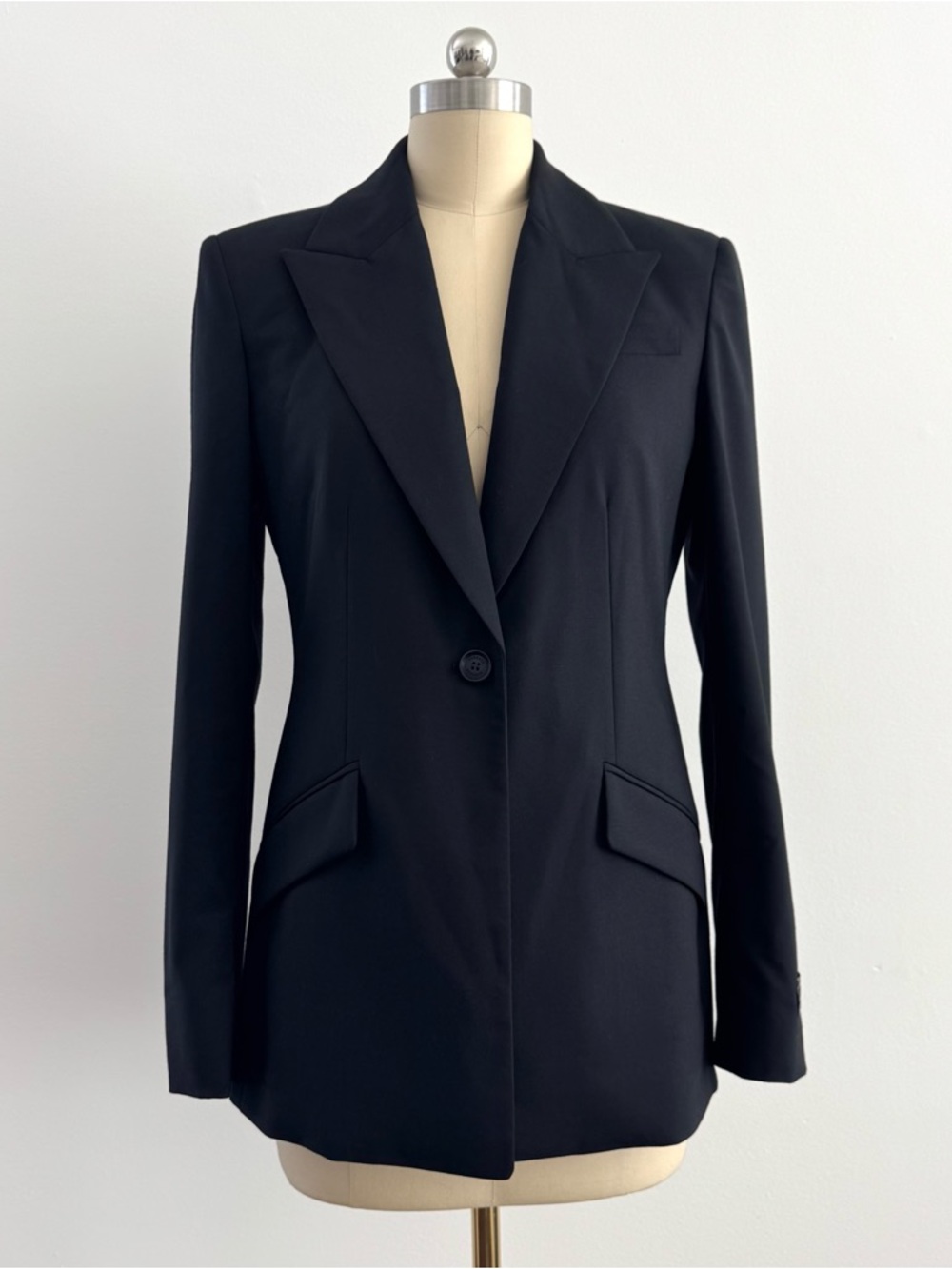 Versace Black Tailored Blazer